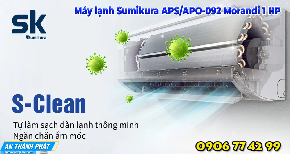 Máy lạnh Sumikura APS/APO-092 Morandi 1 HP
