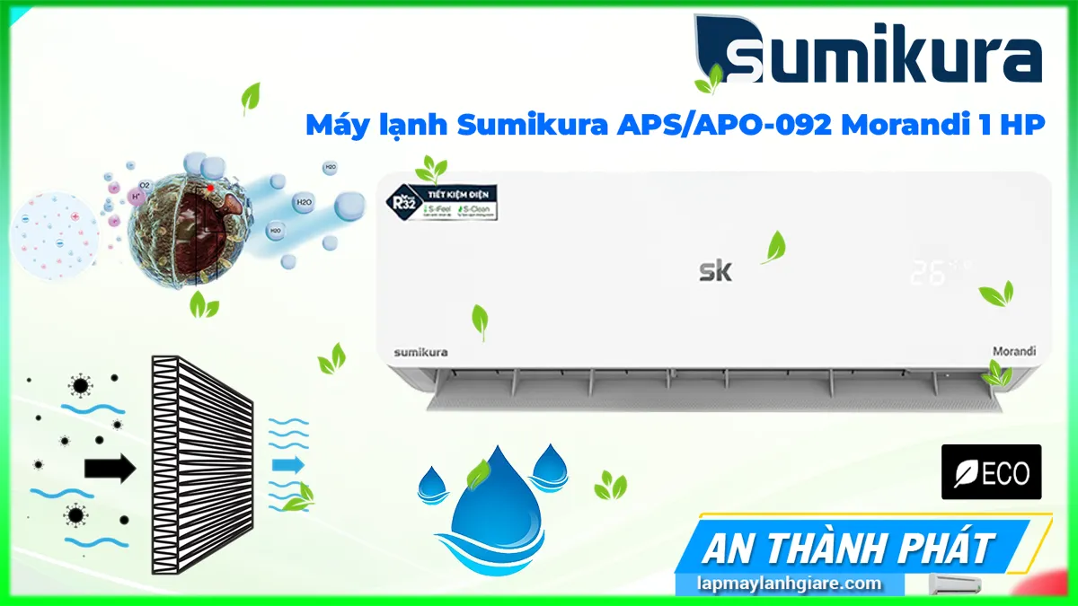 Máy lạnh Sumikura APS/APO-092 Morandi 1 HP
