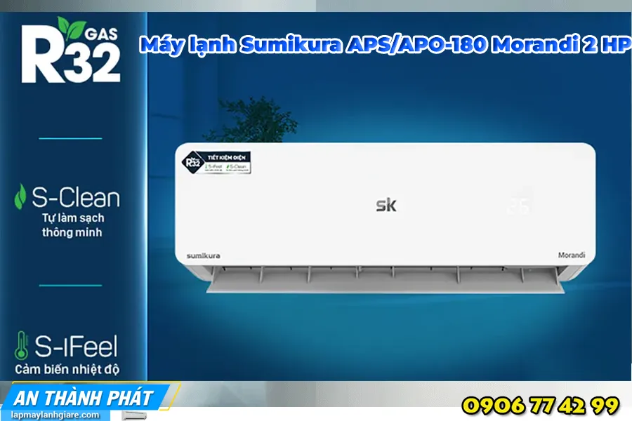 Máy lạnh Sumikura APS/APO-180 Morandi 2 HP