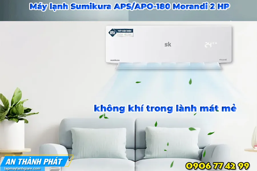 Máy lạnh Sumikura APS/APO-180 Morandi 2 HP