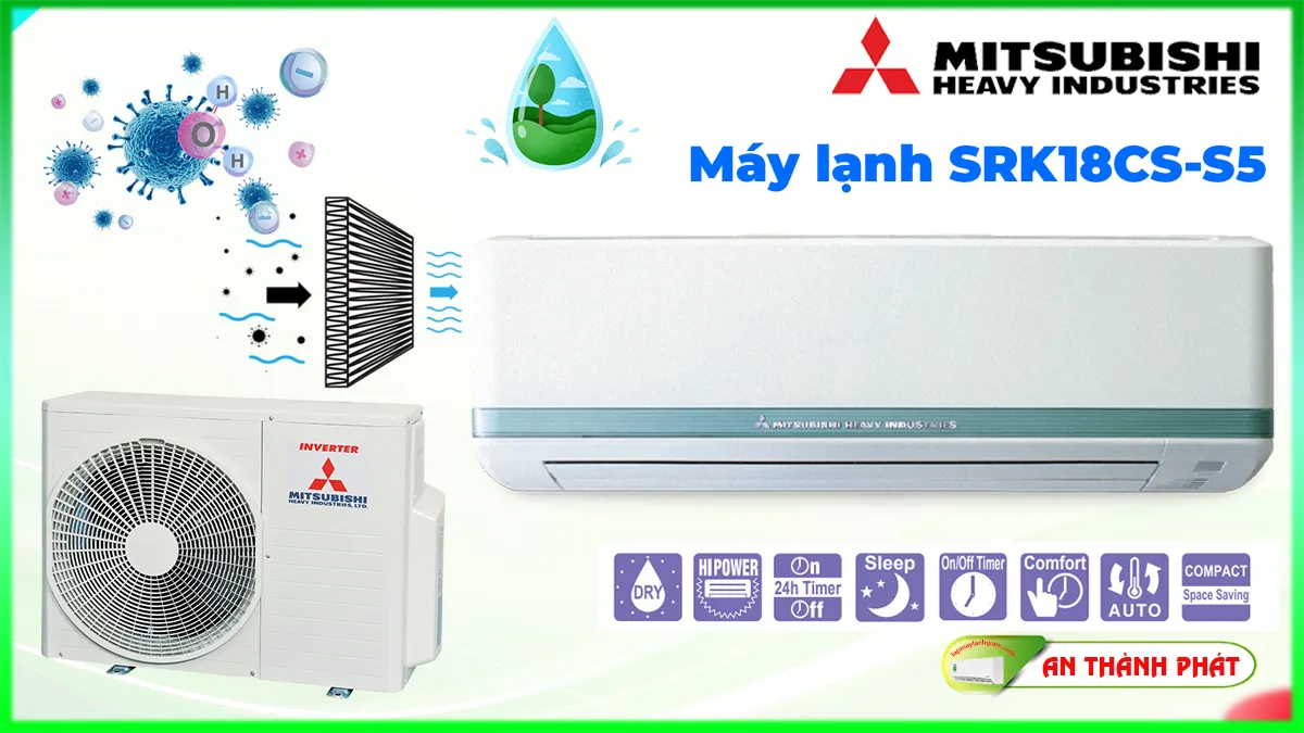 Máy lạnh Mitsubishi Heavy SRK18CS-S5 2 HP