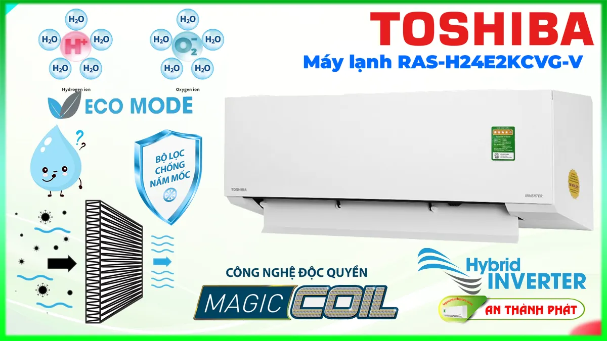 Máy lạnh TOSHIBA RAS-H24E2KCVG-V