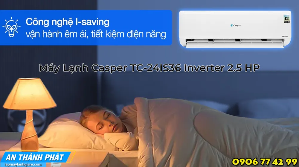 Máy Lạnh Casper TC-24IS36 Inverter 2.5 HP