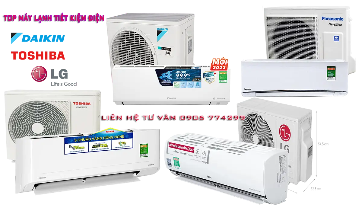 những dòng Máy Lạnh Tiết Kiệm Điện Nhất trên thị trường