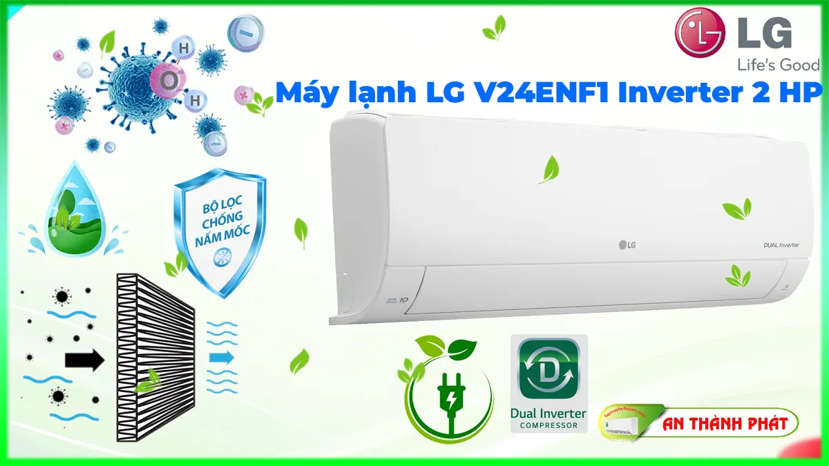 Máy lạnh LG V24ENF1 Inverter 2.5 HP