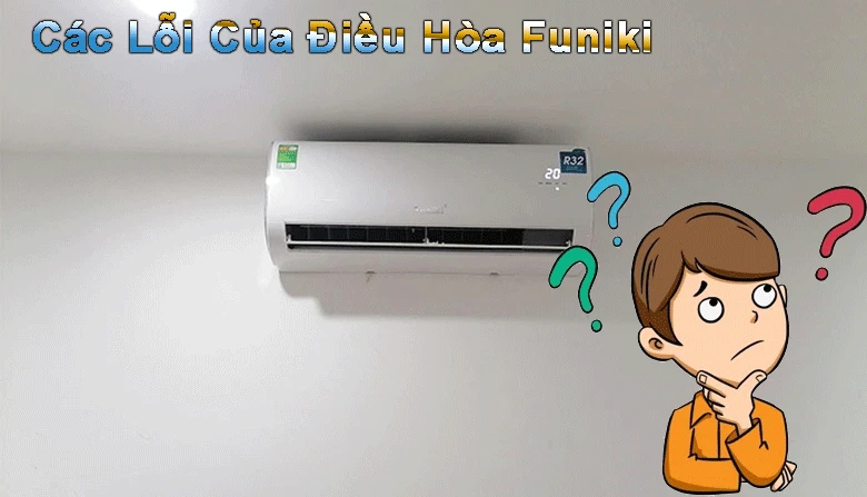 bảng lỗi máy lạnh funiki