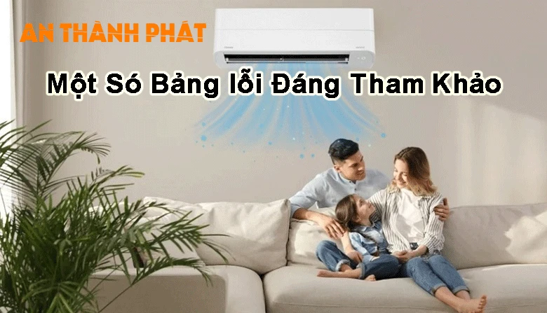 cac lỗi thường gặp của thương hiệu toshiba