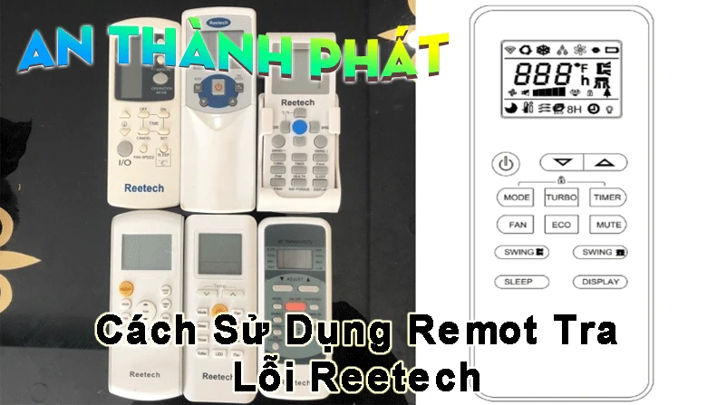 cách sử dụng remot Reetech