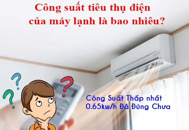 tiêu chí đánh giá tieu thụ điện máy lạnh