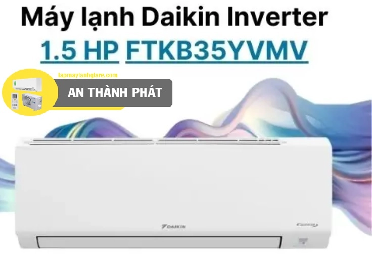 Máy lạnh Daikin Inverter 1.5 HP FTKB35YVMV