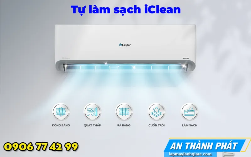 Điều Hòa 2 Chiều Casper GH-18IS33 Inverter 2 HP