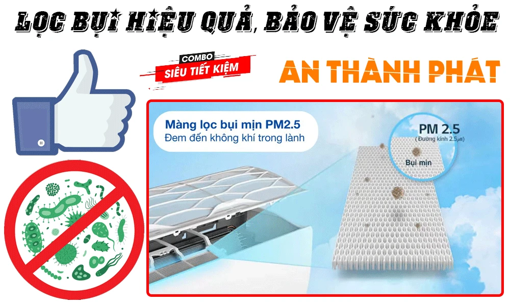 lọc bụi mịn chất lượng IEC12M1
