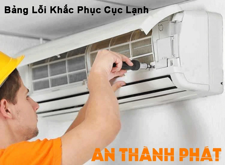 lỗi máy lạnh ở cục lạnh