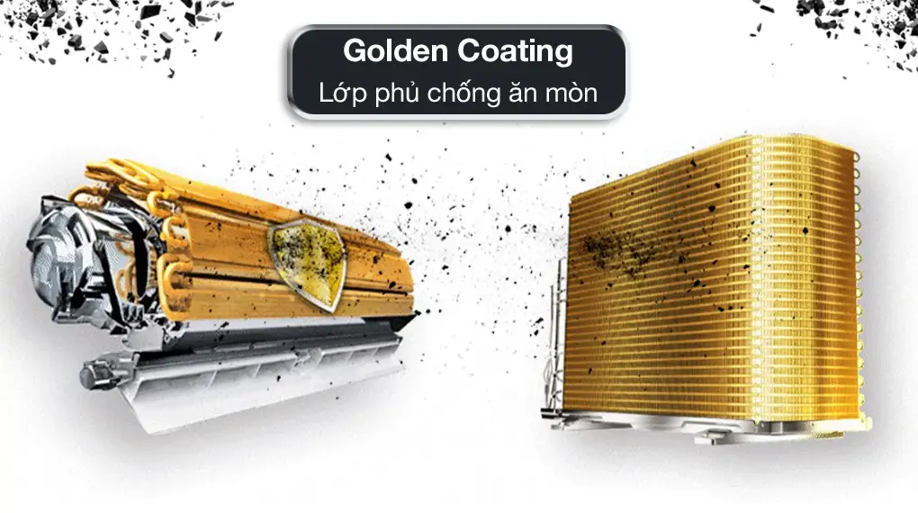 dàng lạnh phủ phủ mạ vàng trảo đổi nhiệt nhanh
