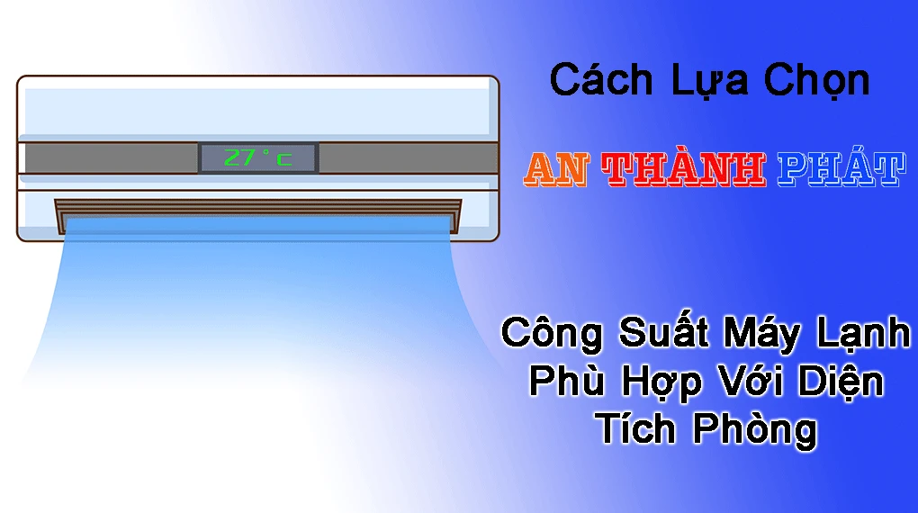 Máy Lạnh Tiết Kiệm Điện Cho Cửa Hàng Công Suất Làm Lạnh Phù Hợp Với Diện Tích Phòng