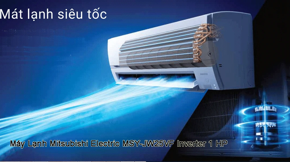 máy lạnh mitsubishi electric MSY-JW25VF