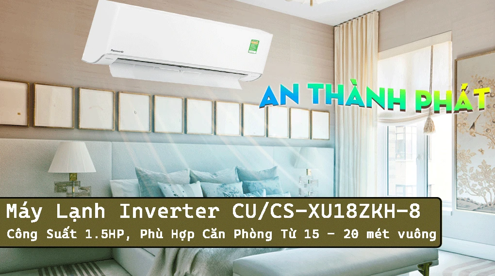 Máy Lạnh Inverter CU/CS-XU18ZKH-8
