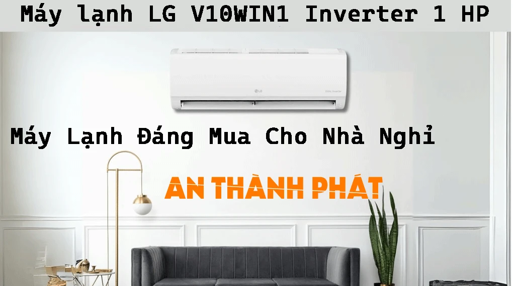 máy lạnh lg V10WIN1 inverter 1 hp