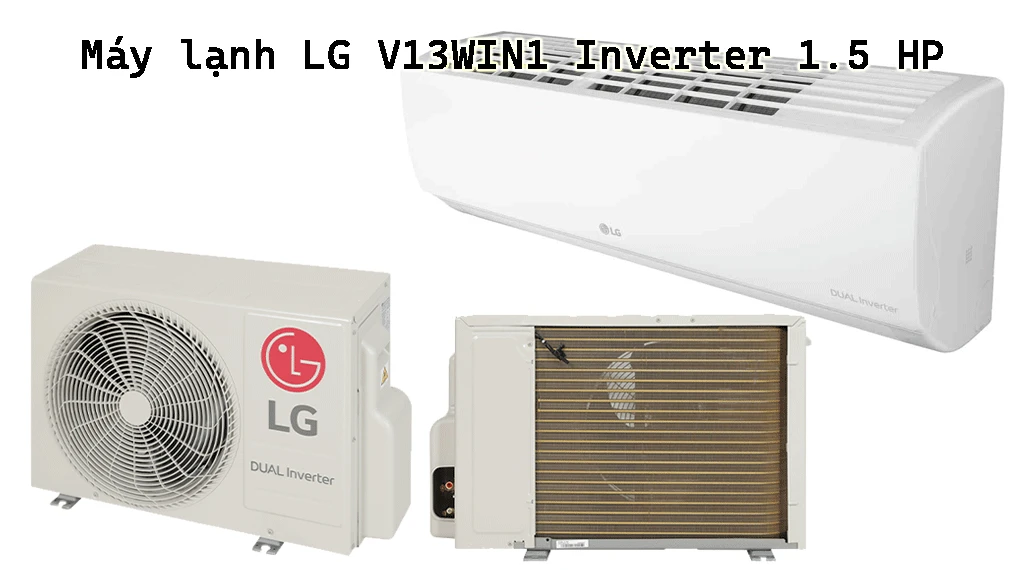 Máy lạnh LG V13WIN1 Inverter 1.5 HP