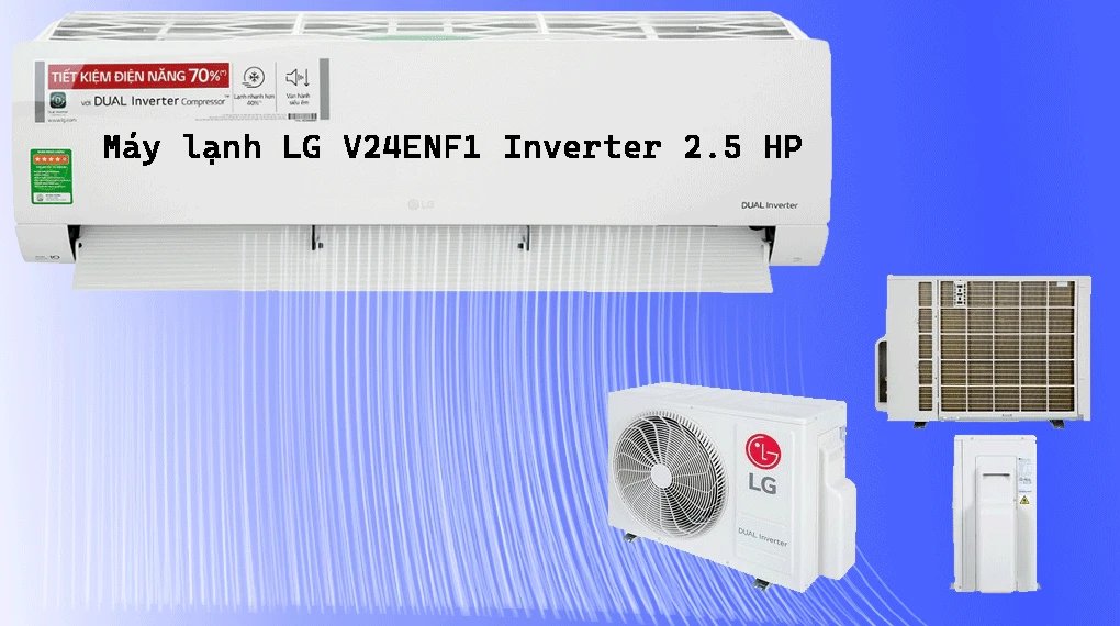 Máy lạnh LG V24ENF1 Inverter 2.5 HP