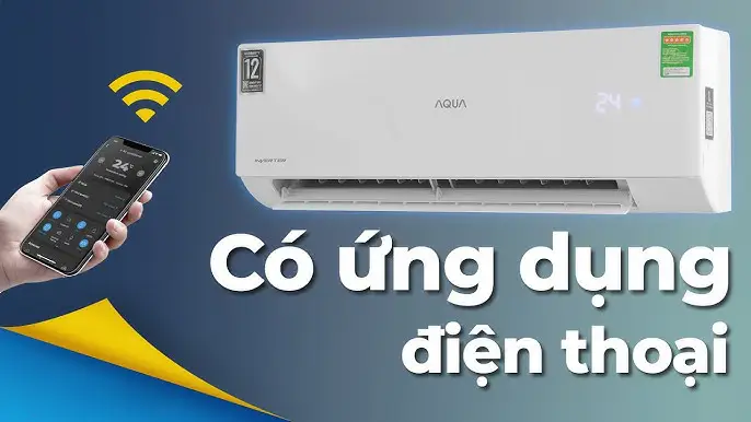 máy lạnh aqua điều khiển qua điện thoại