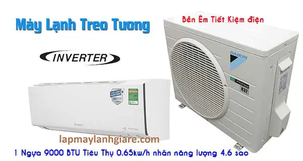 máy lạnh daikin dat tiêu chuẩn tiết kiệm điện