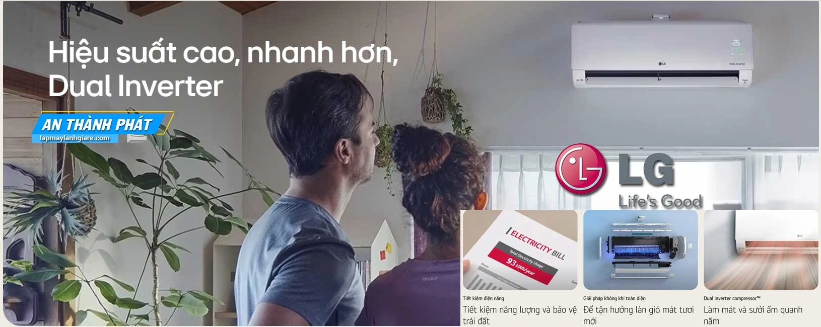 máy lạnh LG dòng máy lạnh chất lượng cao giá rẻ