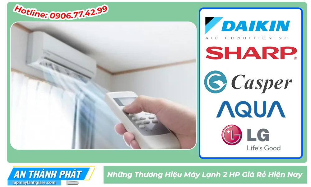 những thương hiệu máy lạnh giá rẻ hiện nay 