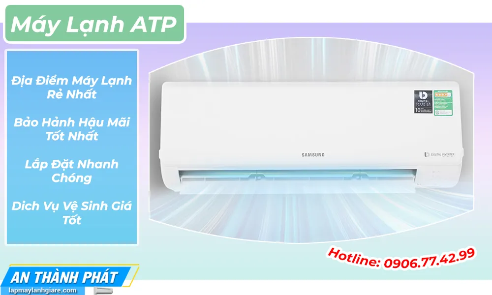 cửa hàng máy lạnh ATP là đơn vị lắp đặt máy lạnh chuyên nghiêpj và có chế độ hậu mãi tốt nhất 